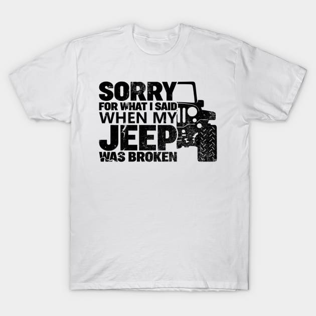 Vintage Jeep T-Shirt by BeeFest